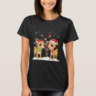 Rudolph- und Clarice-Shirt Weihnachten Kinder Mädc T-Shirt
