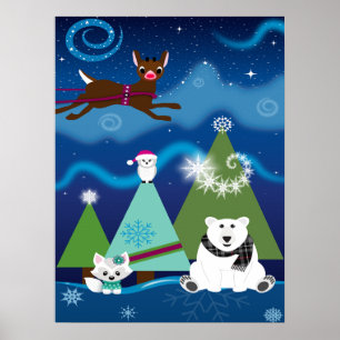 Rudolph und Freunde Poster