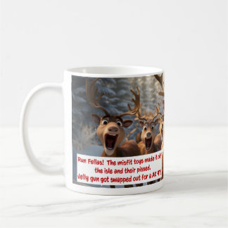 Rudolph und Misfit Toys sind verrückte Tasse