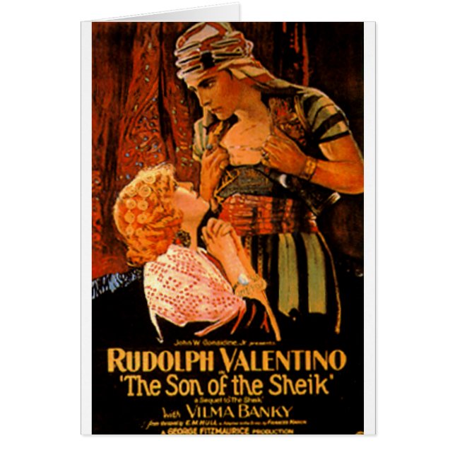 Rudolph Valentino (Vorne)