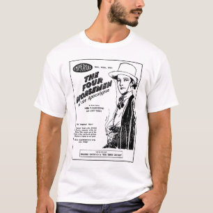 Rudolph Valentino 1927 Vintager Filmanzeige T - T-Shirt