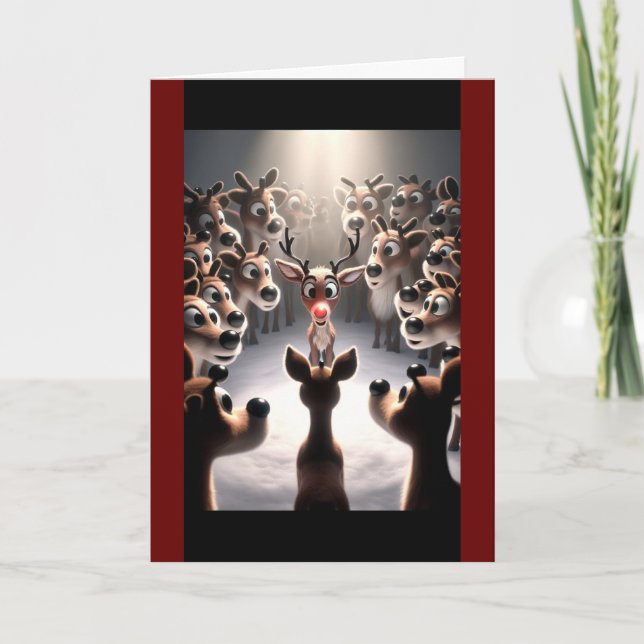 Rudolphs strahlende Weihnachten (Vorderseite)