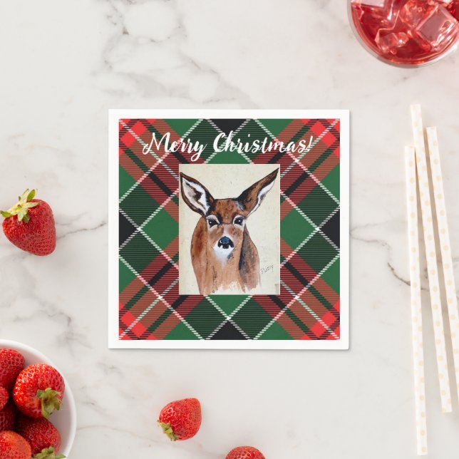 Rudy Christmas Napkins Serviette (Beispiel)