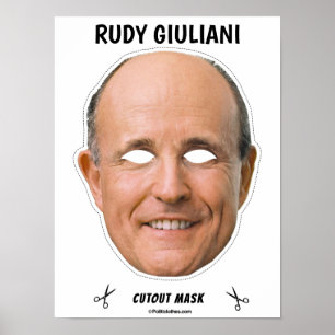 RUDY GIULIANI Halloween-Maske Poster