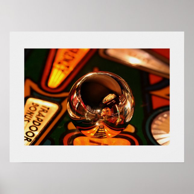 Rudy hat ein Ball-Flipper-Poster Poster (Vorne)