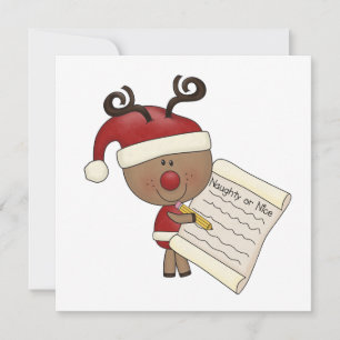 Rudy Reindeer Naughty oder Nic