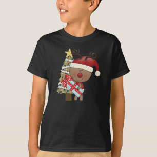 Rudy-Ren-Feiertags-Baum T-Shirt