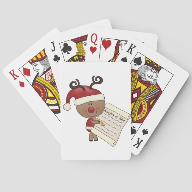 Rudy-Ren frech oder NIC Spielkarten (Rückseite)