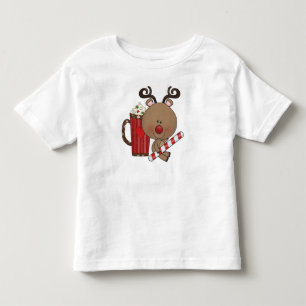Rudy-Ren mit Kakao Kleinkind T-shirt