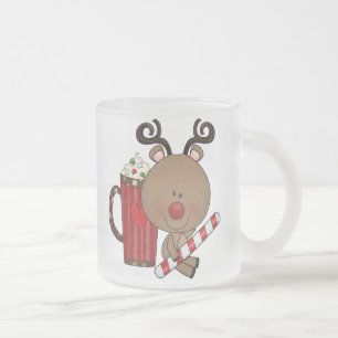 Rudy-Ren mit Kakao Mattglastasse