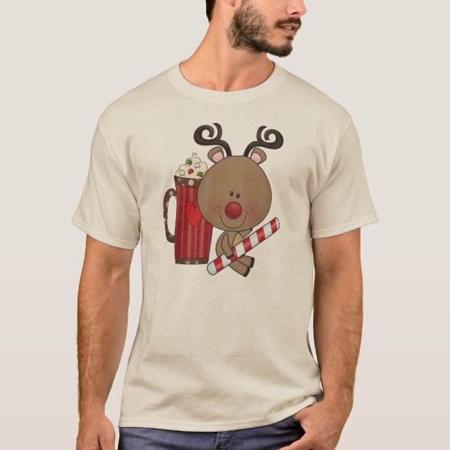 Rudy-Ren mit Kakao T-Shirt (Vorderseite)