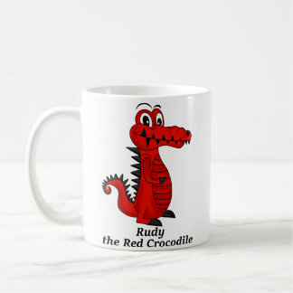 Rudy the Red Crocodile Tasse