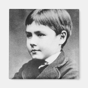 Rudyard Kipling, c.1870 Magnet