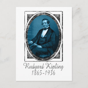 Rudyard Kipling Postkarte