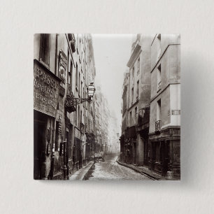 Rue Aumaire, von der Rue Volta, Paris, 1858-78 Button
