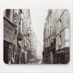 Rue Aumaire, von der Rue Volta, Paris, 1858-78 Mousepad
