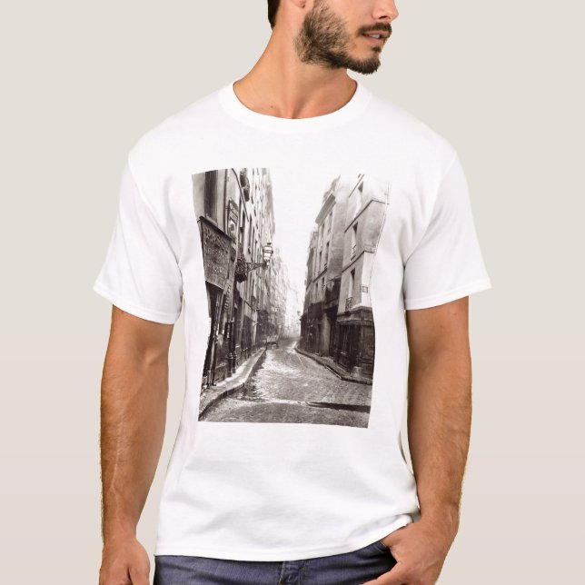 Rue Aumaire, von der Rue Volta, Paris, 1858-78 T-Shirt (Vorderseite)