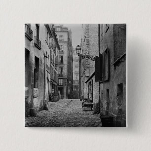 Rue Basse DES Ursins, Paris, 1858-78 Button