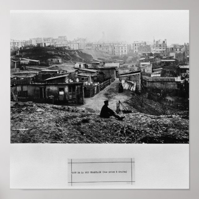 Rue Champlain Paris, 1858-78 Poster (Vorne)
