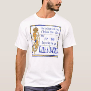 Rue Chartres Tile Mural T-Shirt