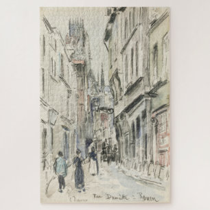 Rue Damiette, Rouen von Camille Pissarro Puzzle