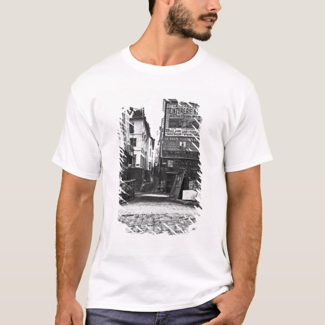 Rue de la Colombe, Paris, 1858-78 T-Shirt (Vorderseite)