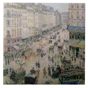 Rue de L'Epicerie, Rouen, an einem sonnigen Fliese