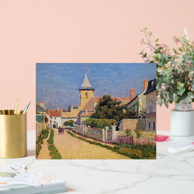 Rue de Moustier a Thorigny, Fine Art, Acrylschild (Hochzeit)