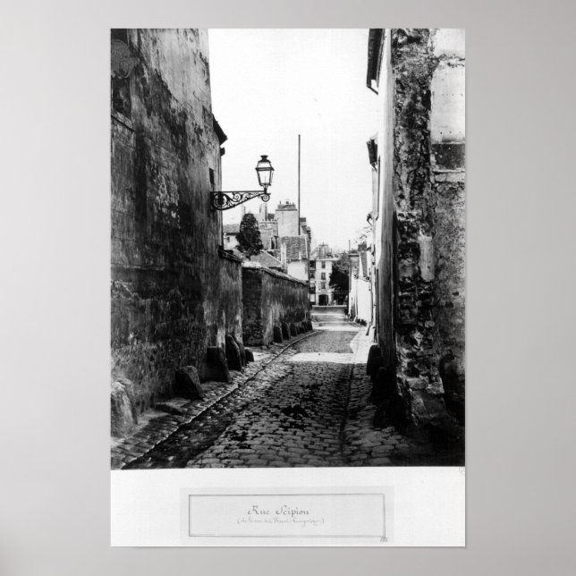 Rue de Scipion Poster (Vorne)