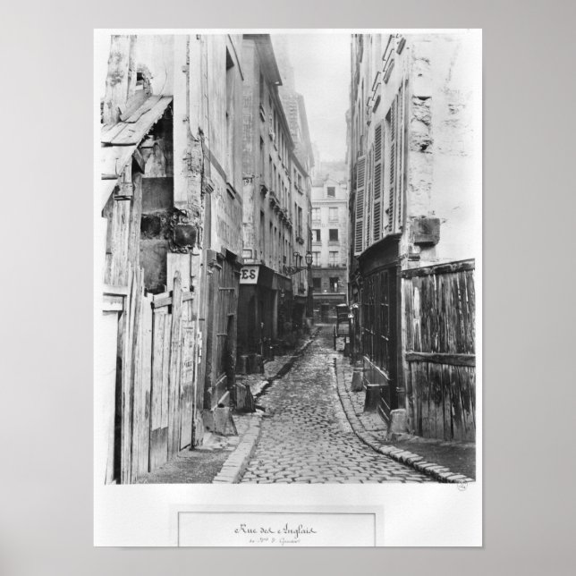 Rue des Anglais Poster (Vorne)