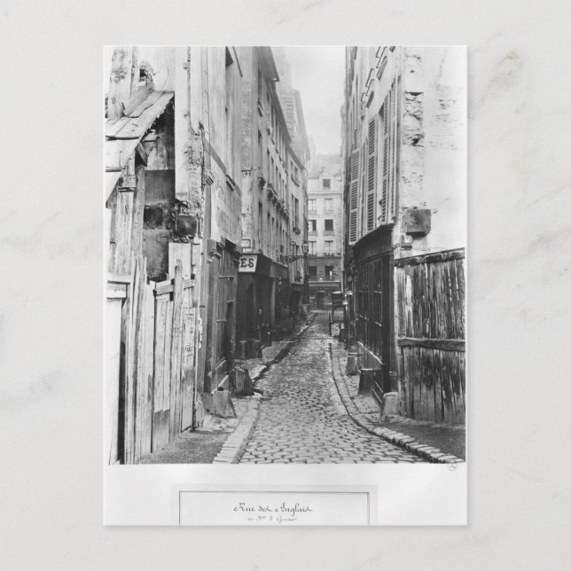 Rue des Anglais Postkarte (Vorderseite)