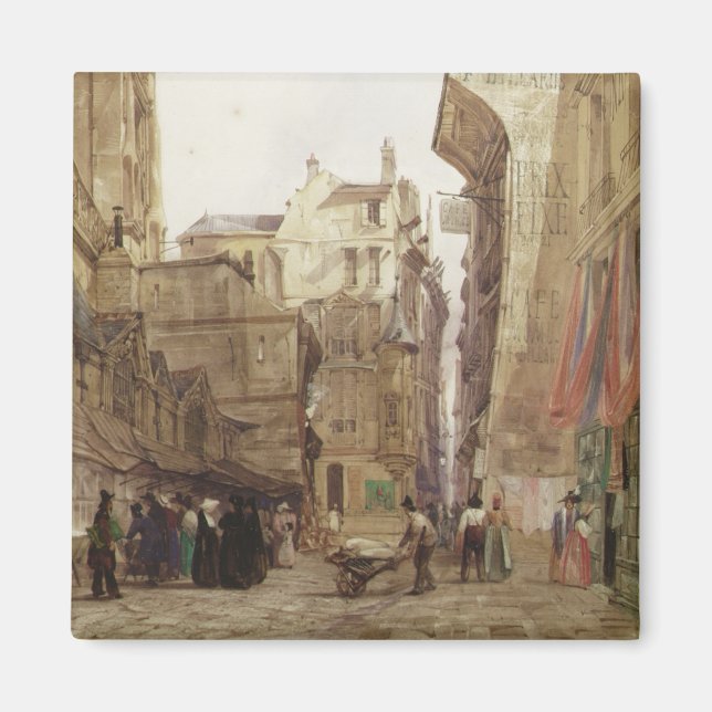 Rue des Pretes, St. Germain L'Auxerrois, Paris Magnet (Vorne)