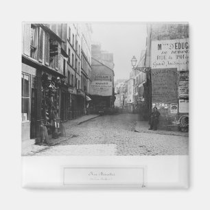 Rue Descartes, von der Rue Mouffetard, Paris Magnet