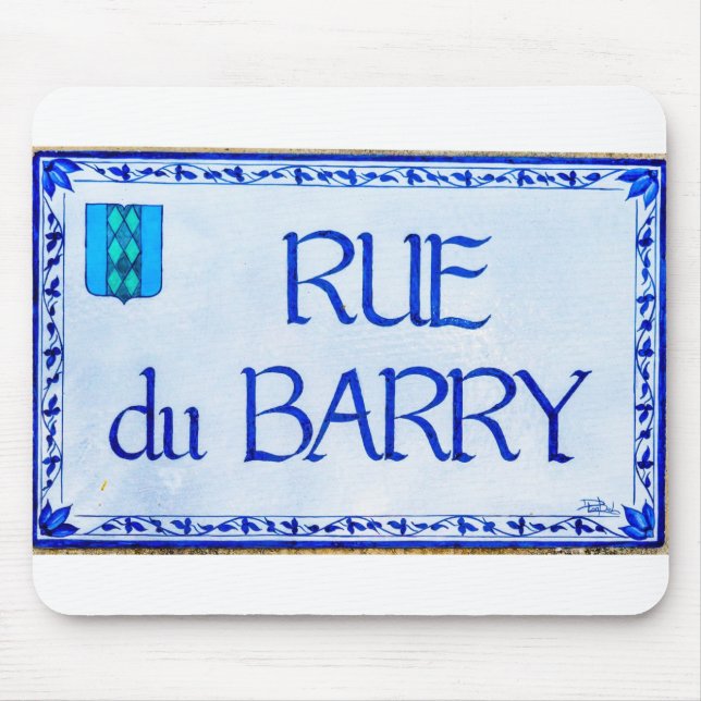 Rue du Barry Mousepad (Vorne)