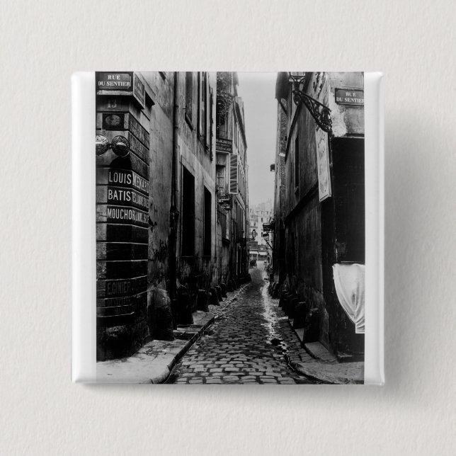 Rue du Croissant Button (Vorderseite)