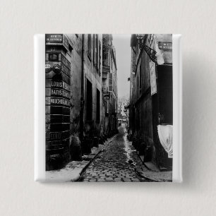 Rue du Croissant Button