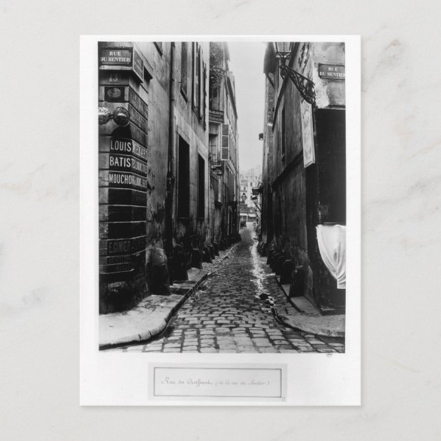 Rue du Croissant Postkarte (Vorderseite)