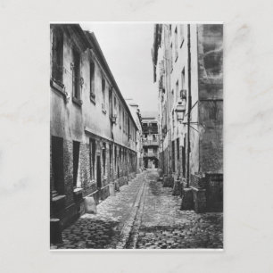 Rue du Fer-a-Moulin, Paris, 1858-78 Postkarte