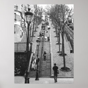 Rue Foyatier, Montmartre, Pariser Poster