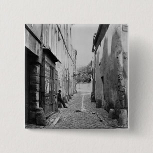 Rue Gracieuse, von der Rue Daubenton, Paris Button