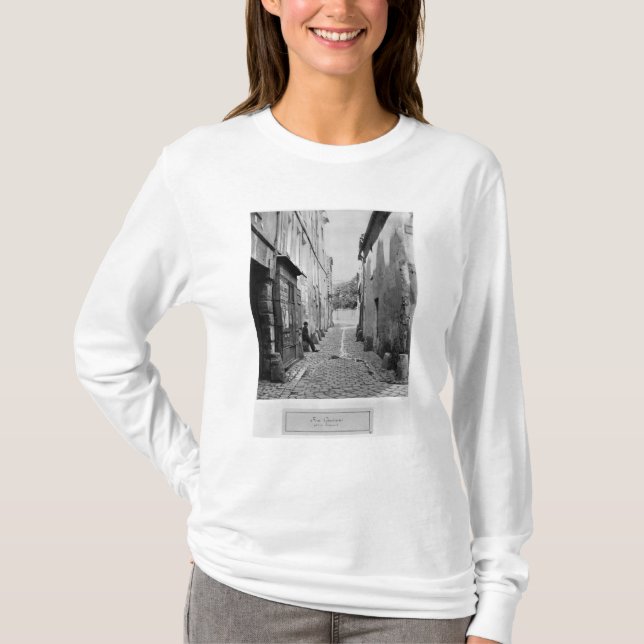 Rue Gracieuse, von der Rue Daubenton, Paris T-Shirt (Vorderseite)
