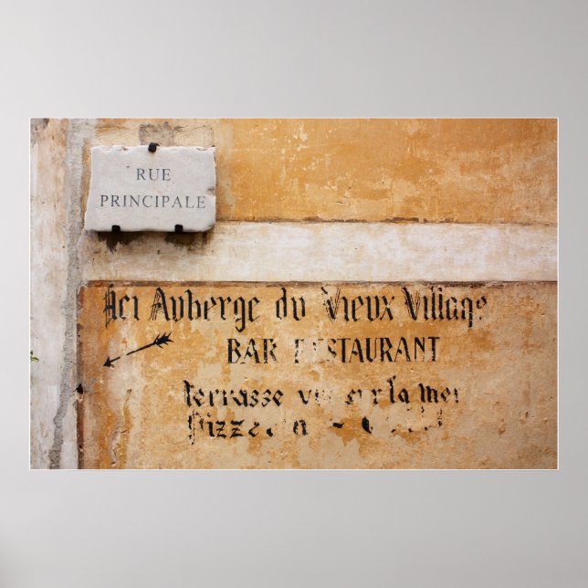 Rue Principale Poster (Vorne)