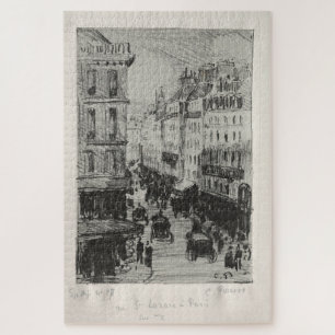 Rue Saint-Lazare, Paris (1897), Camille Pissarro Puzzle