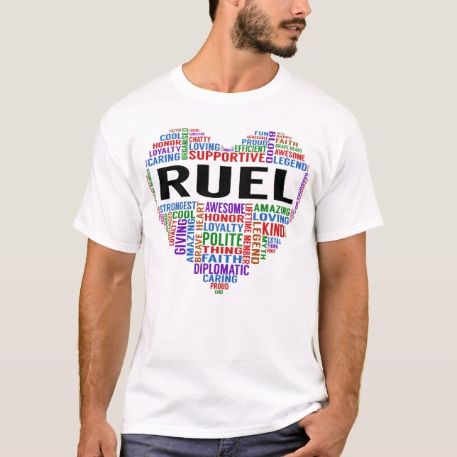 RUEL Legend Heart T-Shirt (Vorderseite)