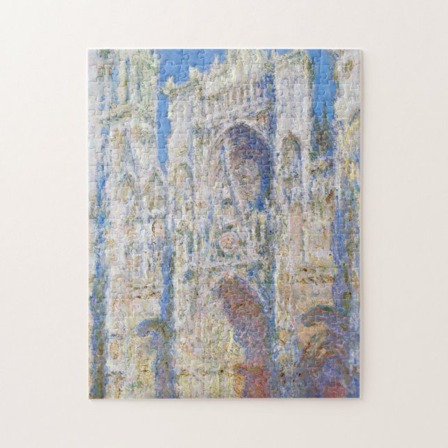 Ruen Cathedral (Sonnenlicht), Monet Puzzle (Vertikal)