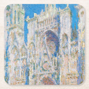 Ruen Cathedral (Sonnenlicht), Monet Rechteckiger Pappuntersetzer