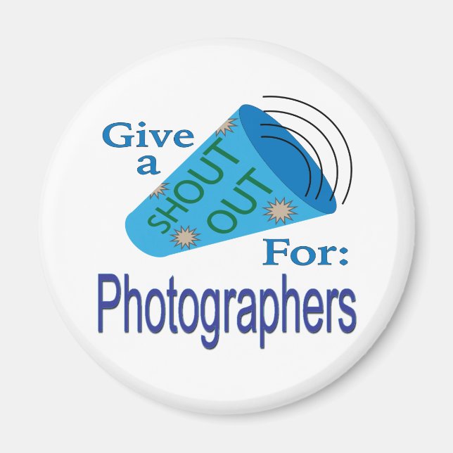 Ruf an die Fotografen Magnet (Vorne)
