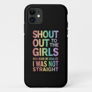 Ruf an die Mädchen Gay Pride Regenbogenflagge LGBT Case-Mate iPhone Hülle