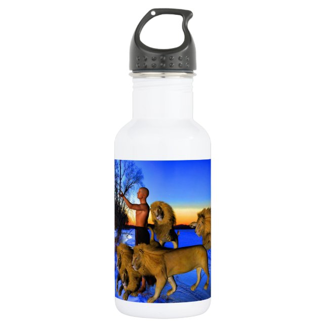 Ruf der Wildnis Trinkflasche (Vorderseite)