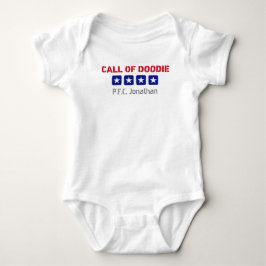 Ruf des Doodie US Military Themed Baby Bodysuit Strampler